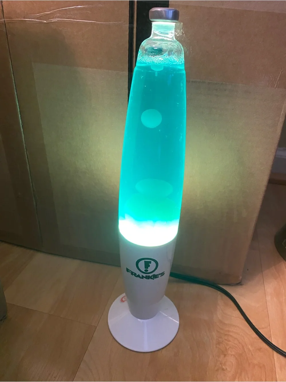 Teal Lava Lamp - Ambient Party Light